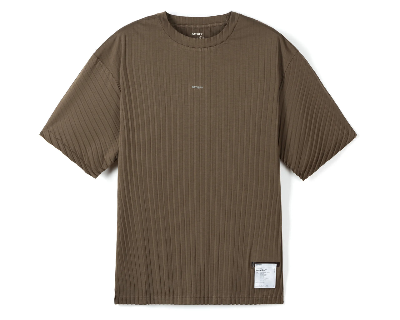 AuraLite™ Pleated T-Shirt in Olive