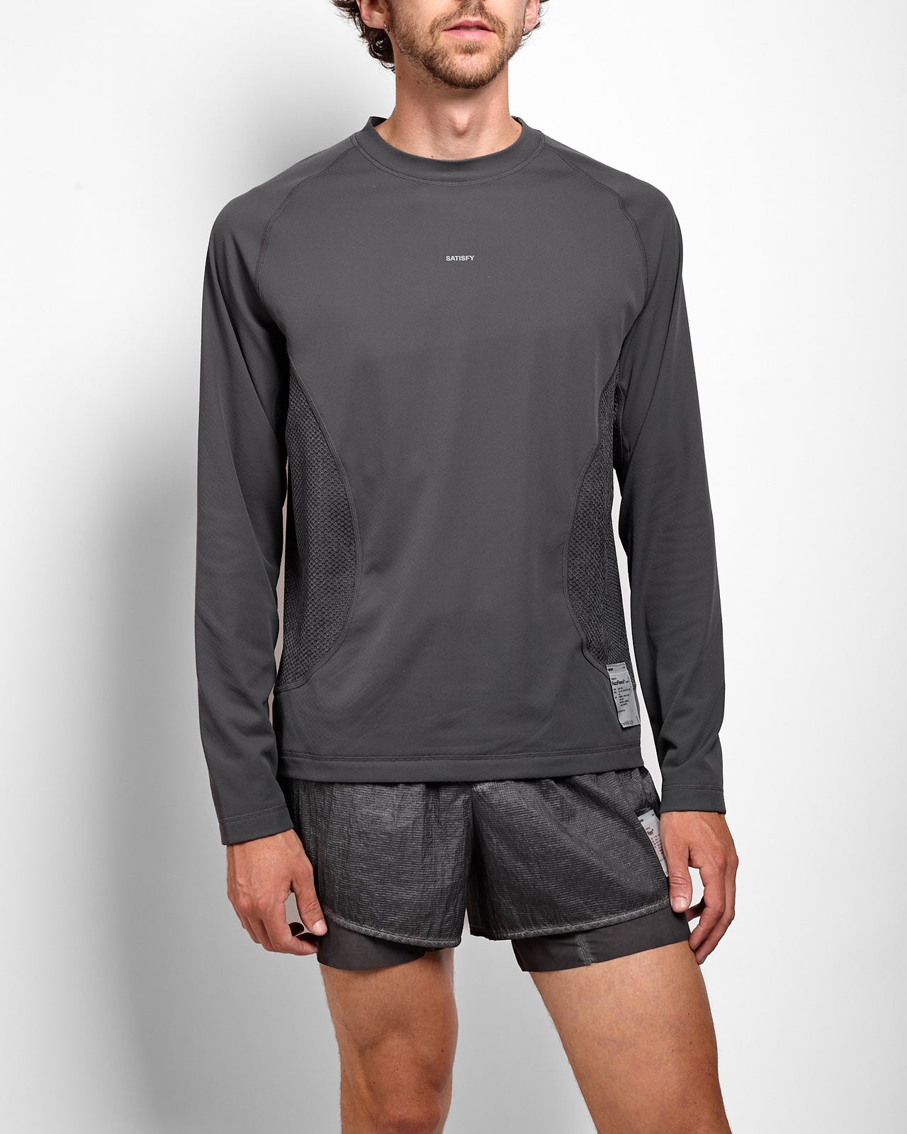 GhostFleece™ Octa® Long Tee in Dark Shadow