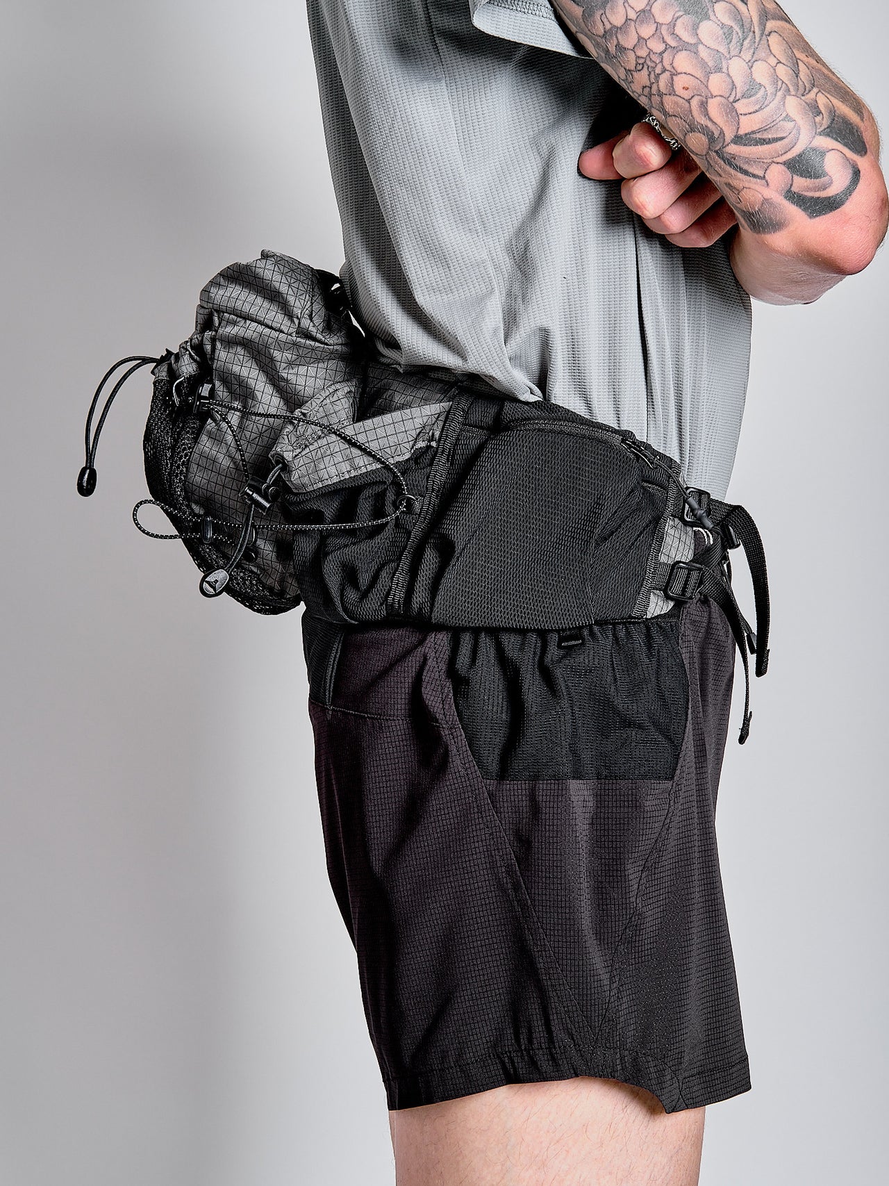 Fanny Pack in B-Grid Grey