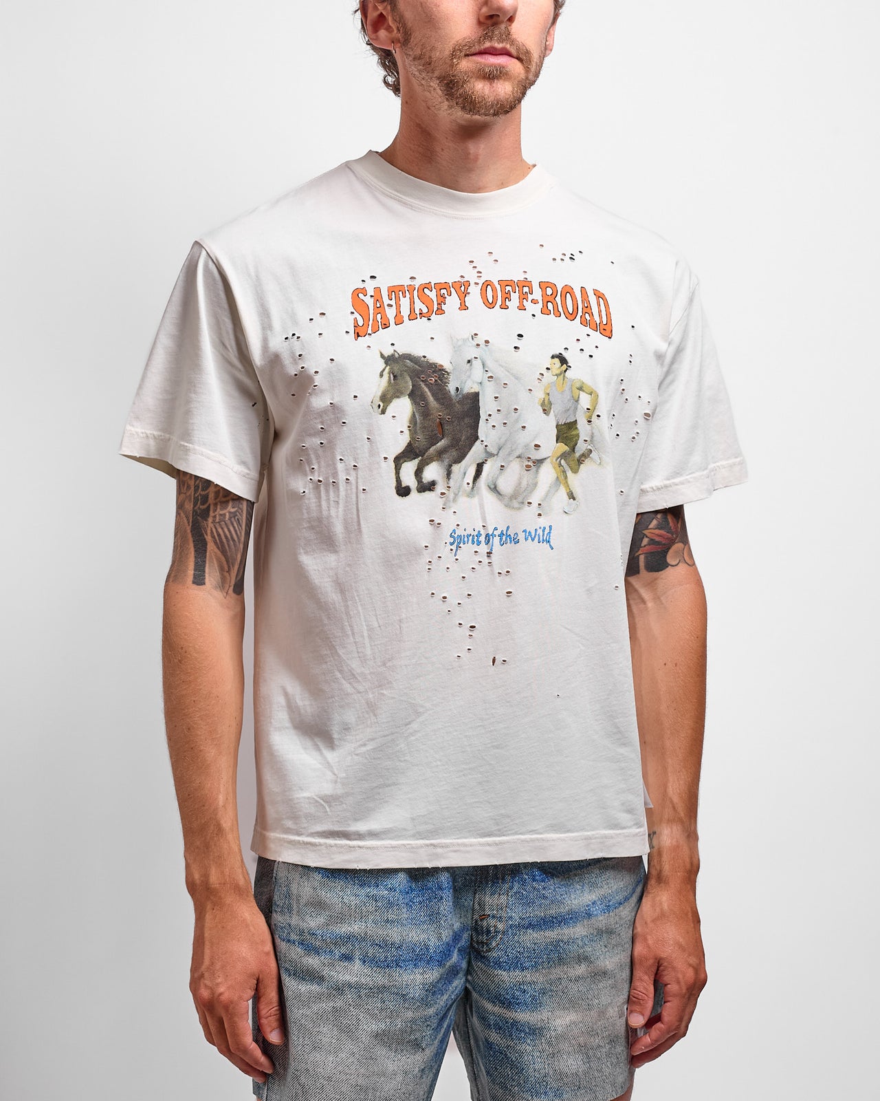 MothTech™ T-Shirt in Off-White