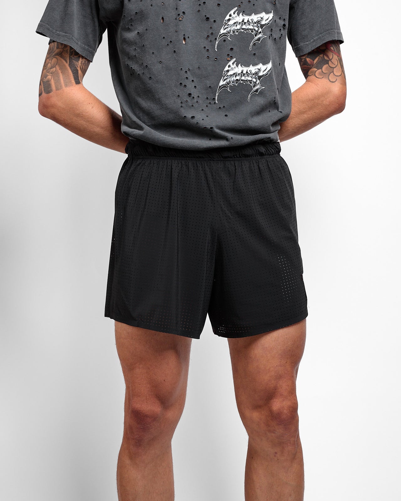 Space-O 5" Shorts in Black