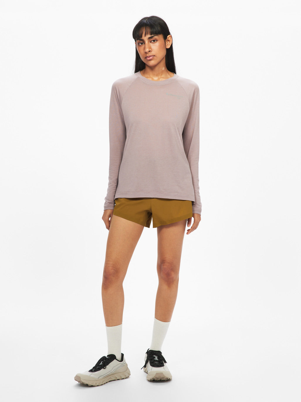 W's Groa LS Tee in Purple Dove