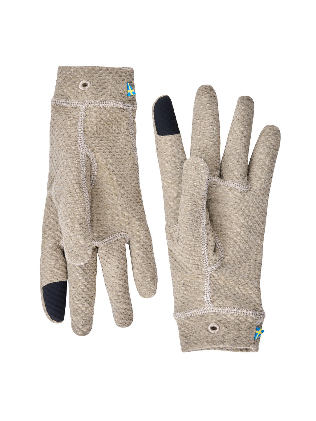 Gisl Liner Glove in Silver Green
