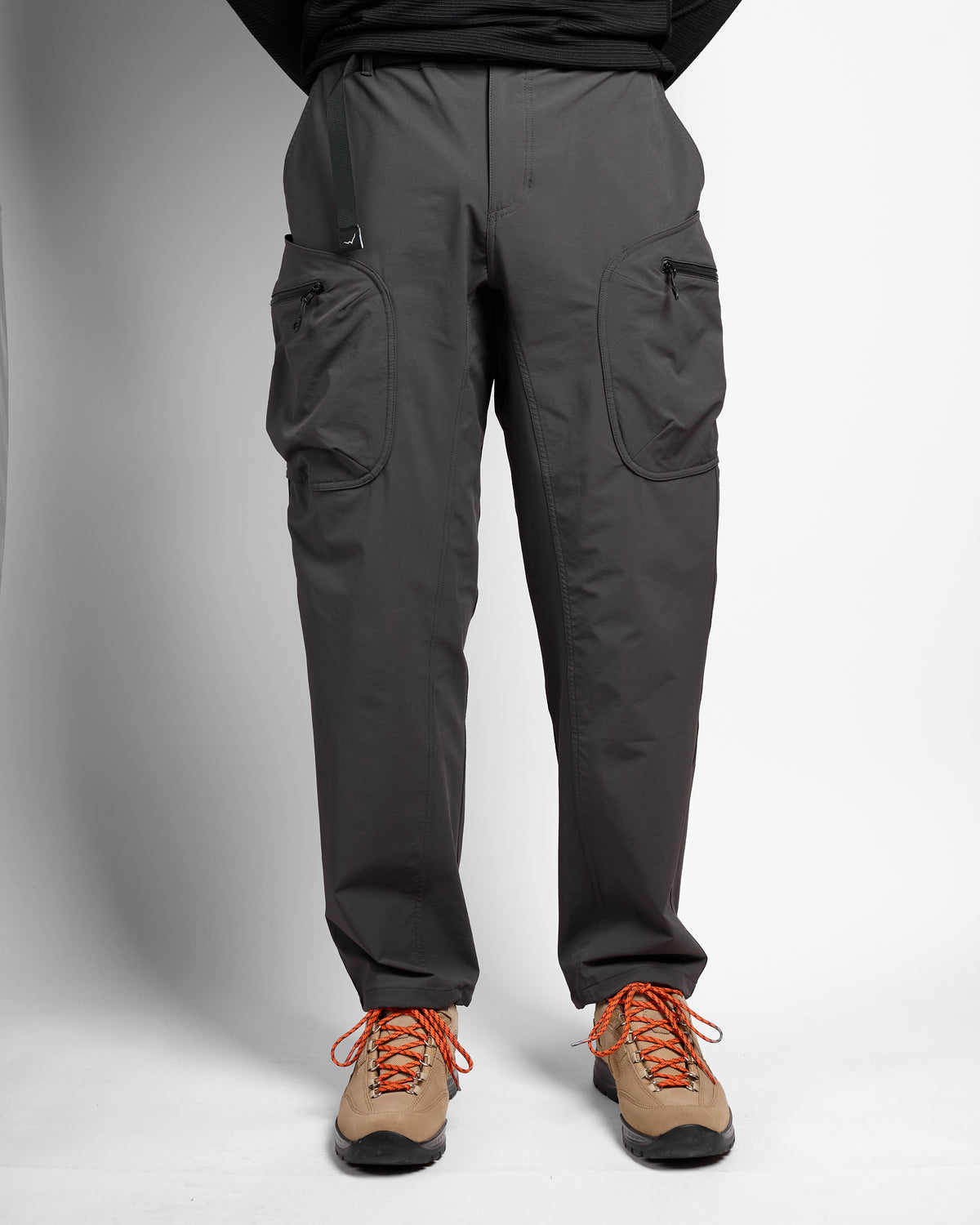 Softshell Cargo Pants in Charcoal