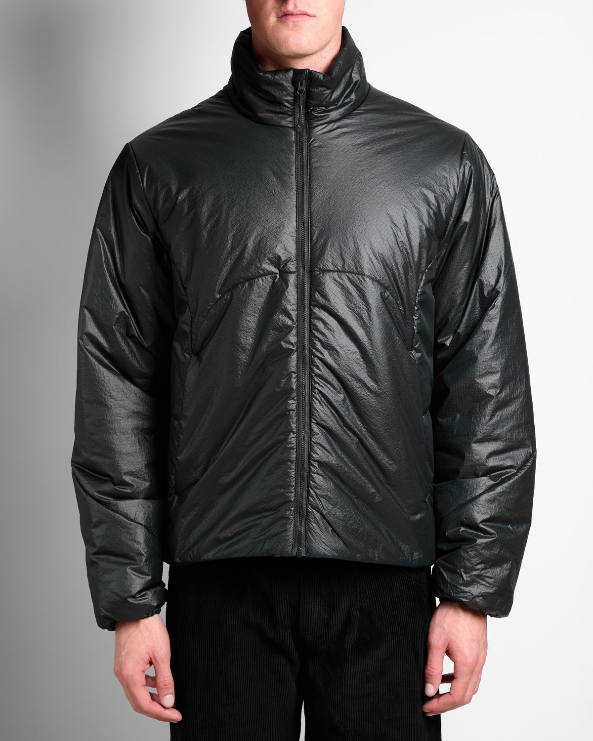 Stirrup Insulated Jacket in Black Ripstop