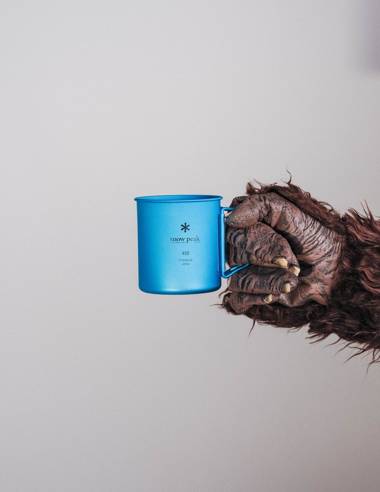 Ti-Single 450 Anodized Cup in Blue