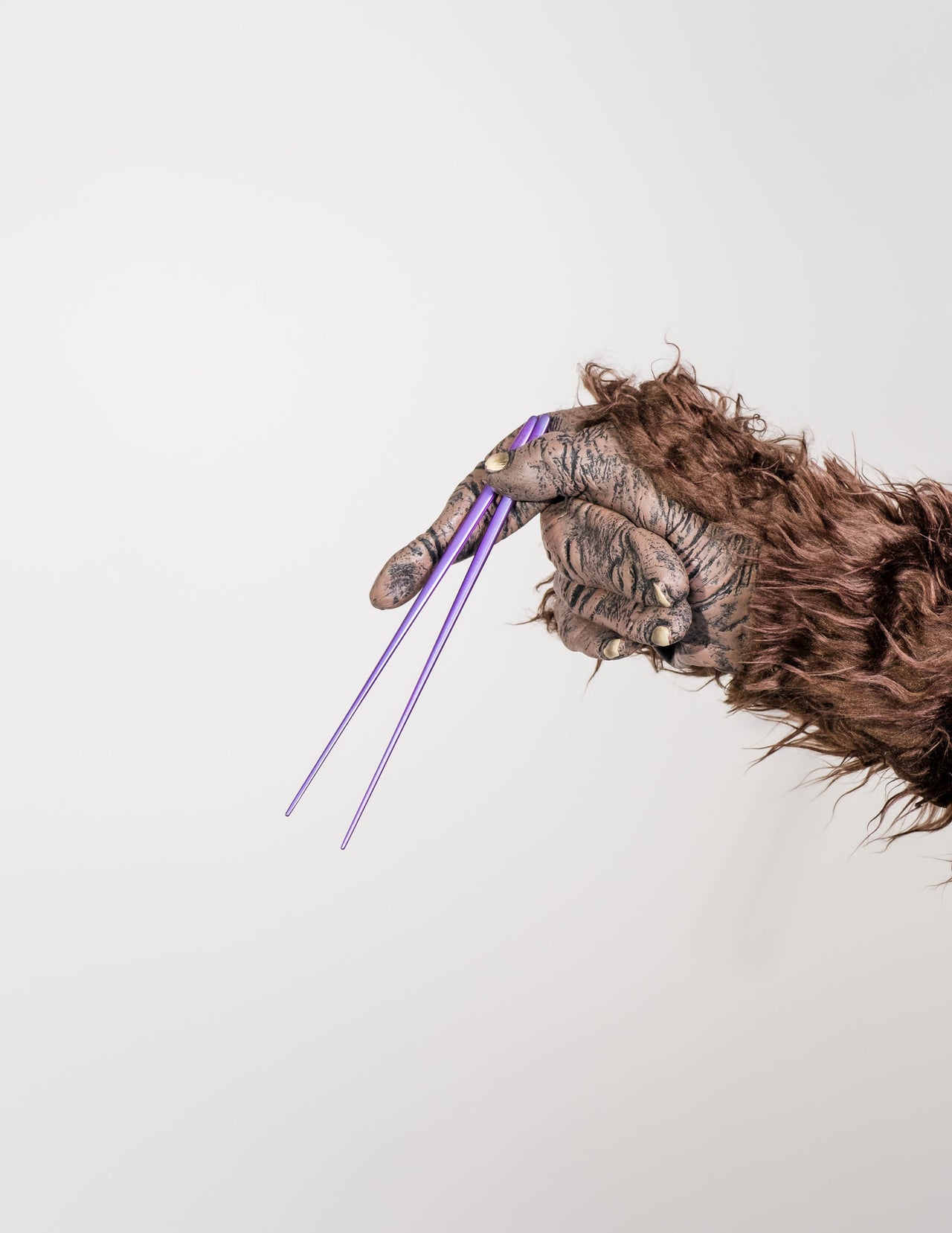 Titanium Chopsticks in Anodized Purple