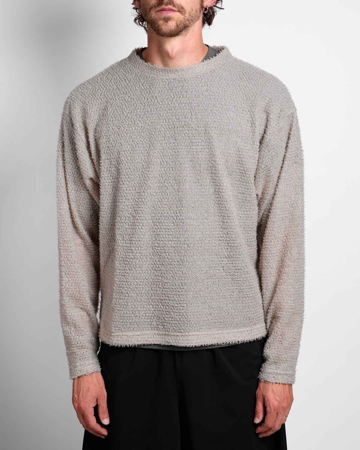 Shag Sweater v2.0 in Moon Rock