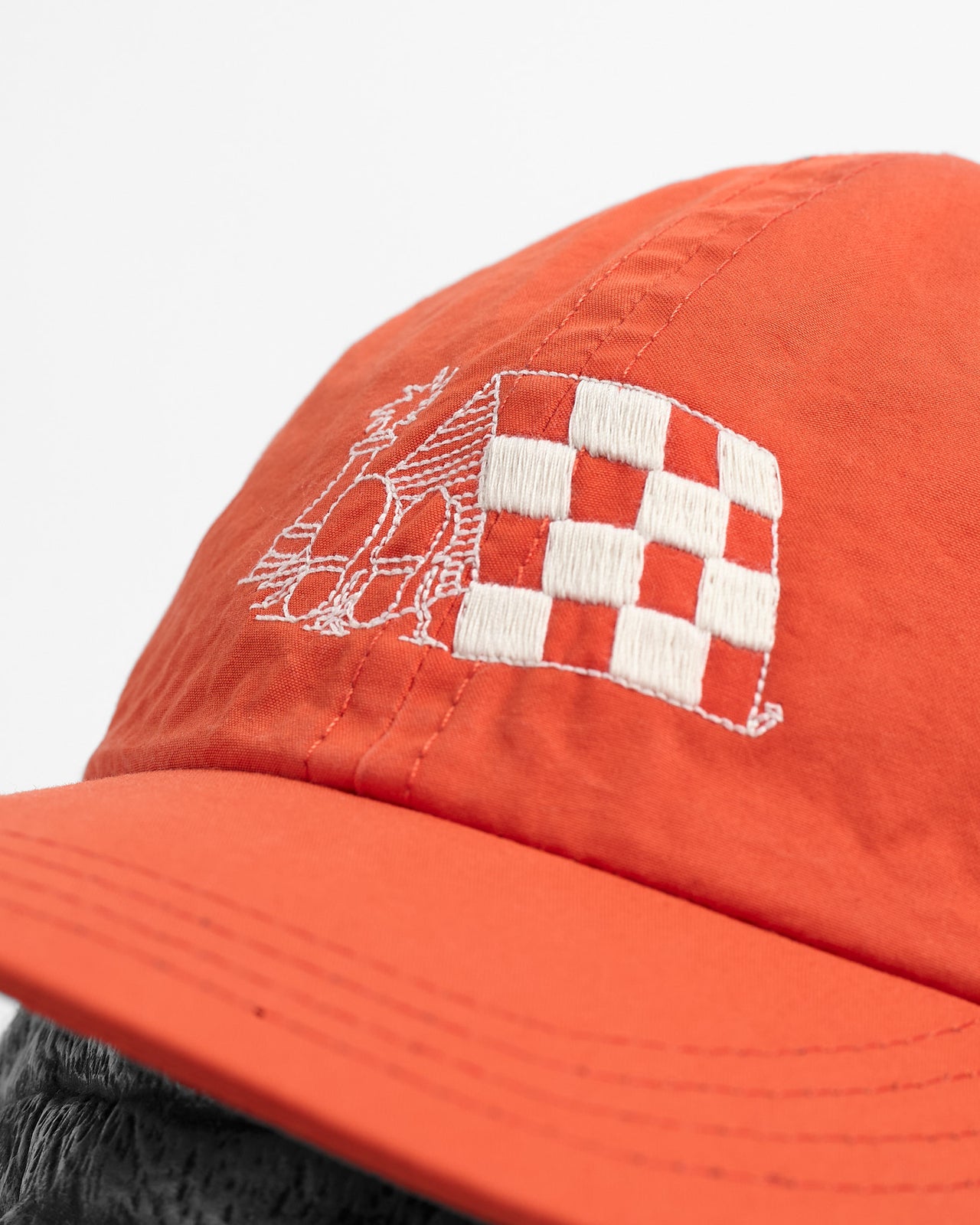 Gno Cap in Flame w/Embroidery