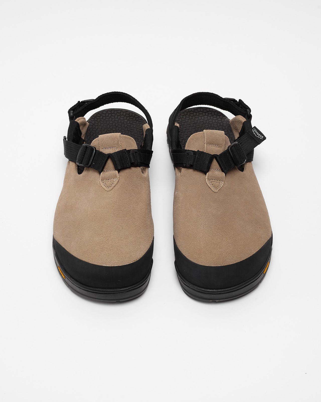 Mountain Clog in Birch Bark Leather Suede