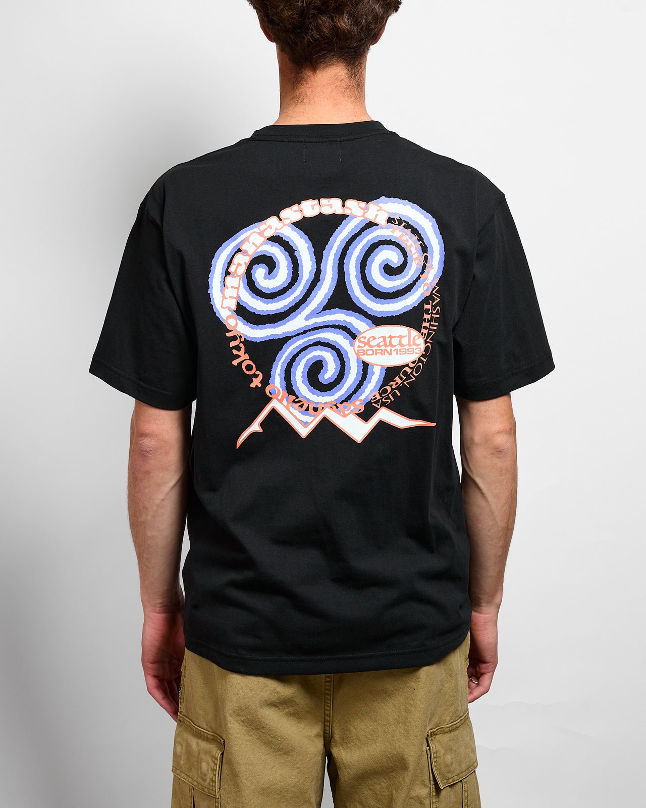 SAYHELLO Tee in Black