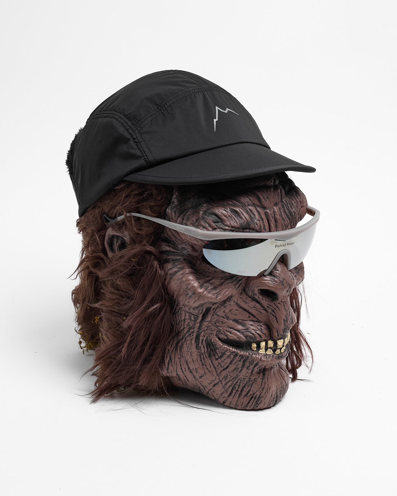 Alpha Hybrid Cap in Black