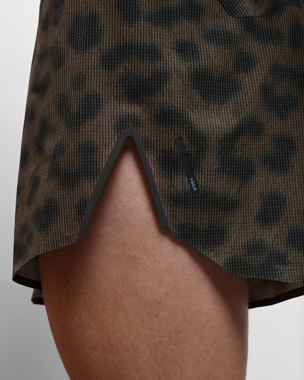 Protolab Silk Shorts in Dark Leopard