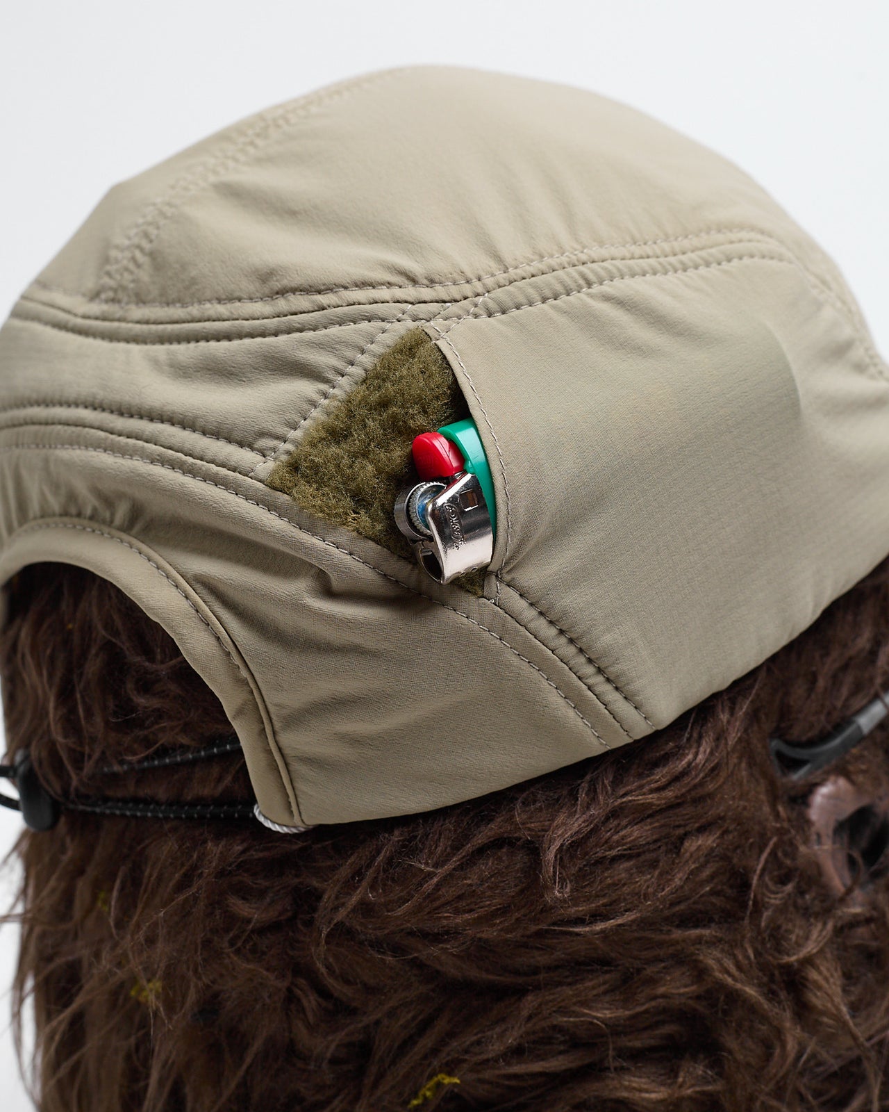 Alpha Hybrid Cap in Beige