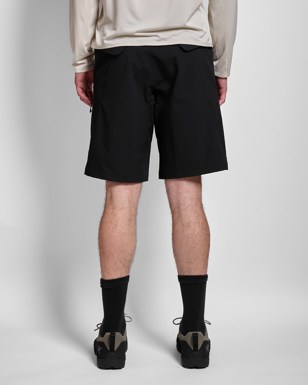 Traka Softshell Short in Black Beauty