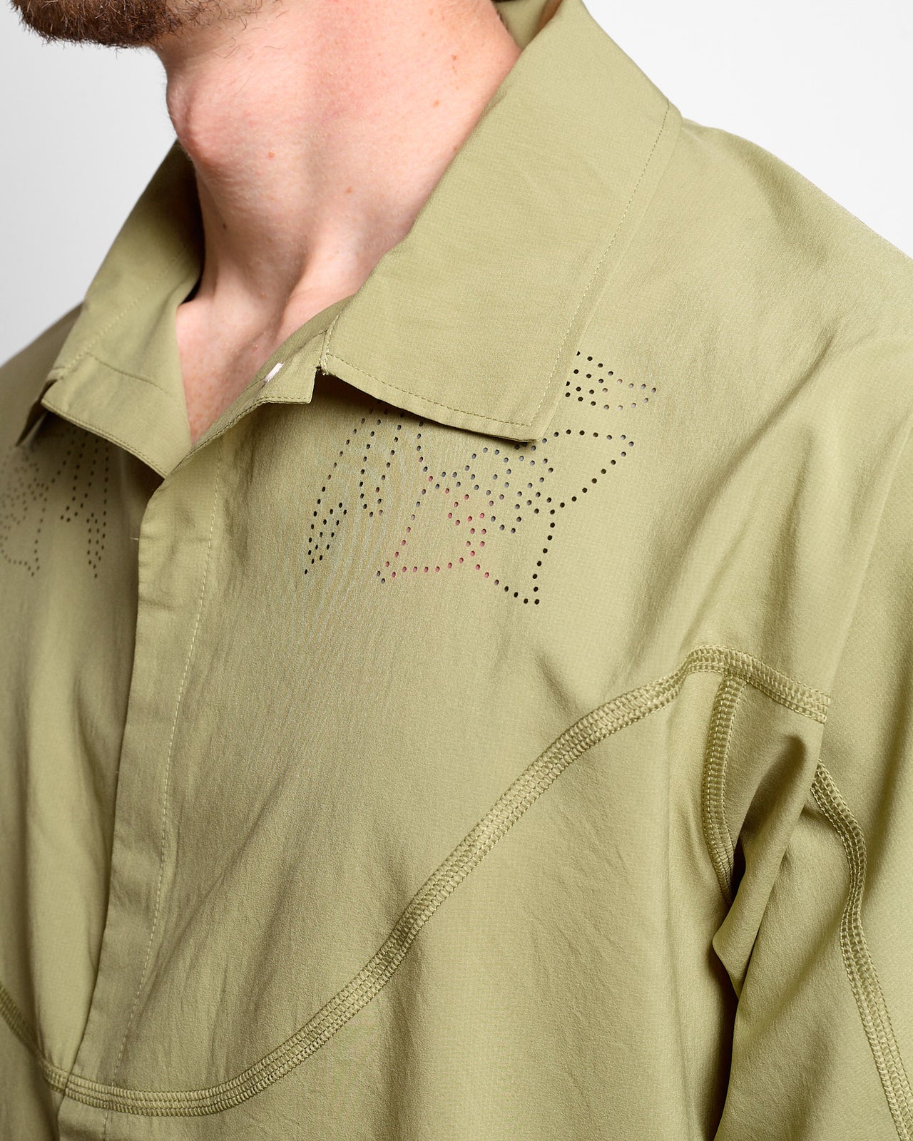 PeaceShell™ River Shirt Short Sleeves in Cedar
