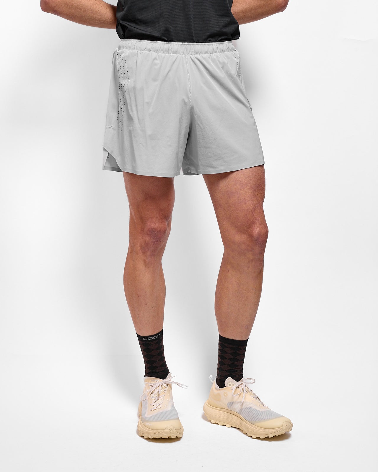 Run Shorts in Grey