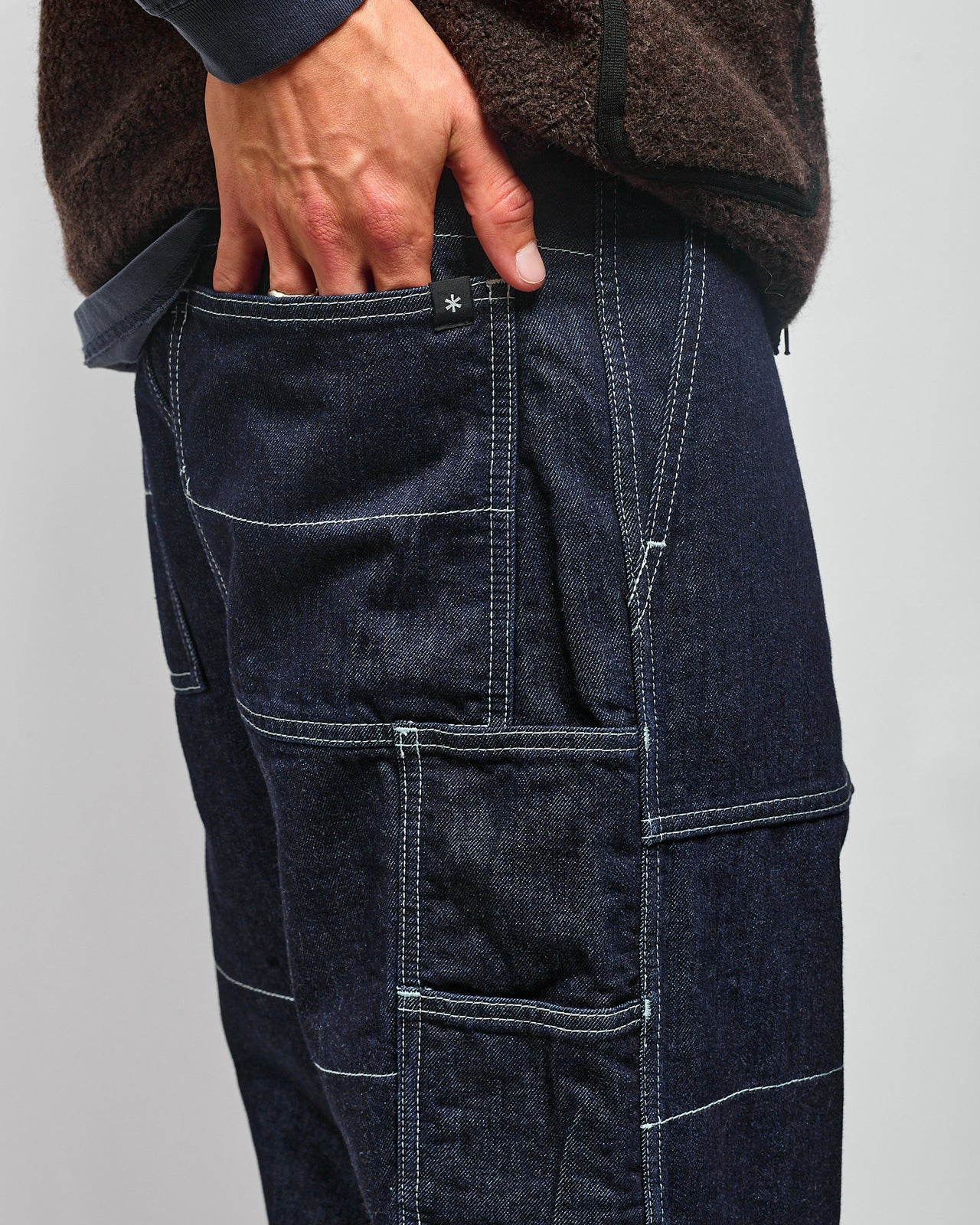 Takibi Denim Pants in Indigo