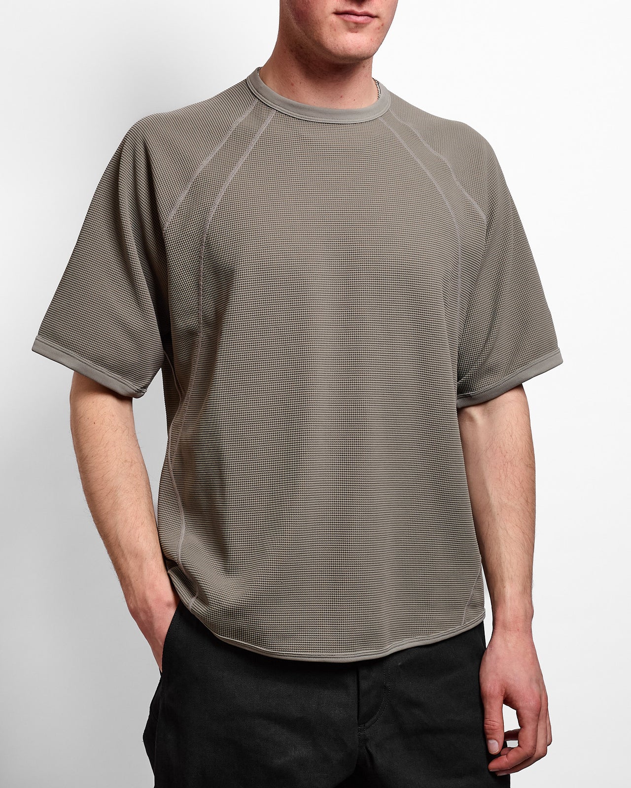 Mesh WF Actinoid T-shirt in Arid Beige