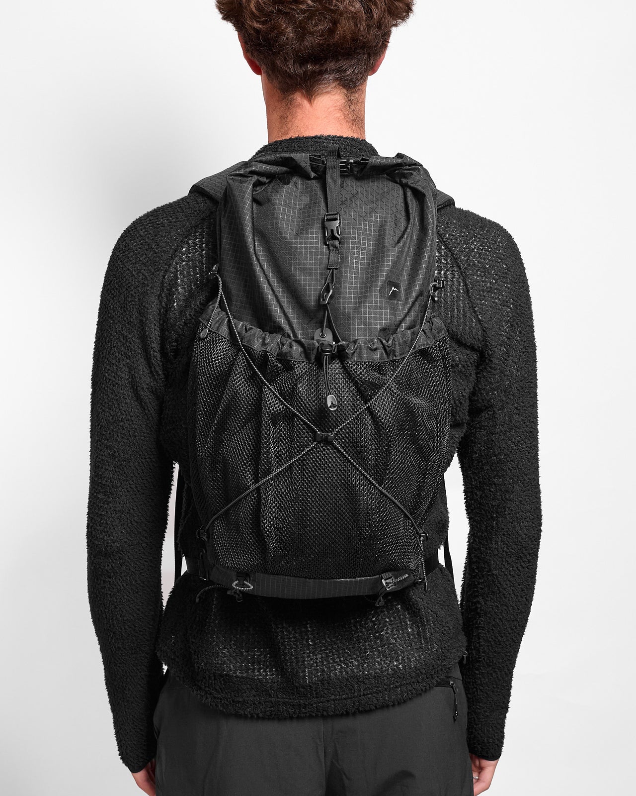Gaya Roll Top B-Grid Mesh in Black