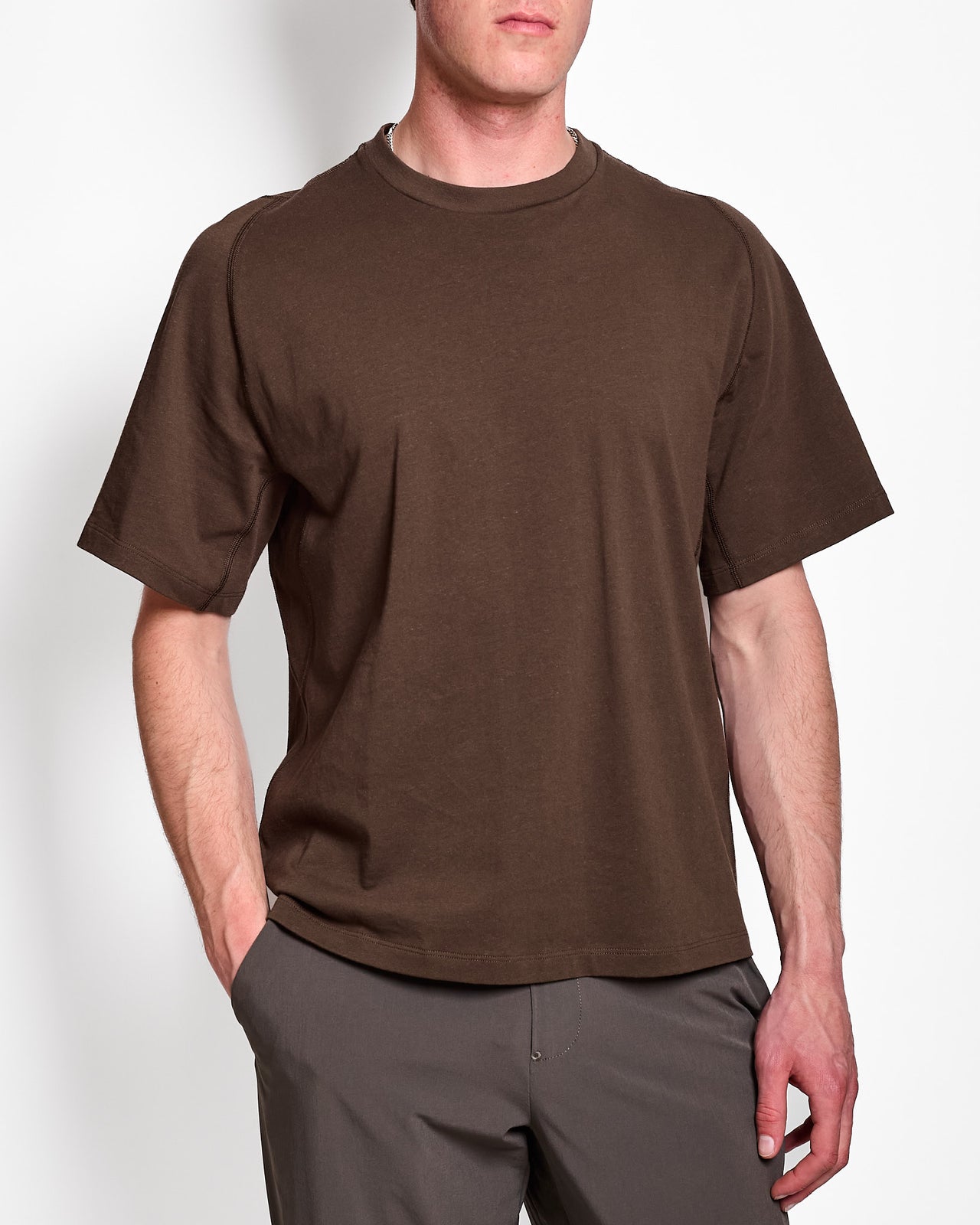 Root Hemp T in Slate Black