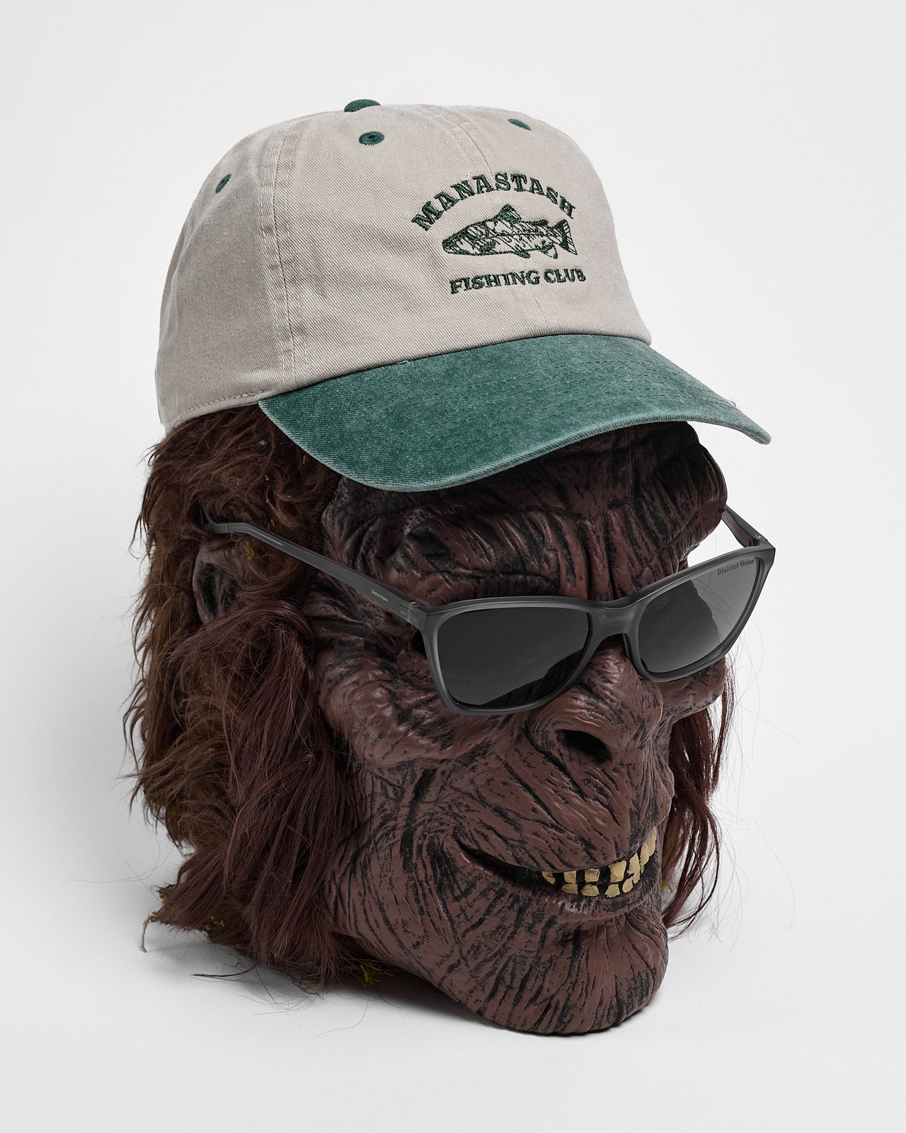 Fishing Club Cab in Ivory/Green