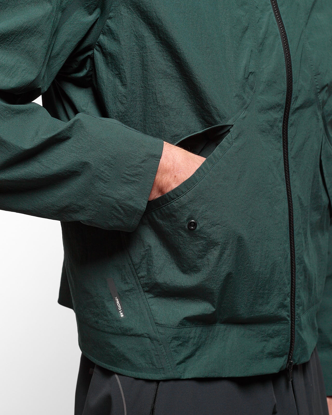 Lined Bomber in Green Gables