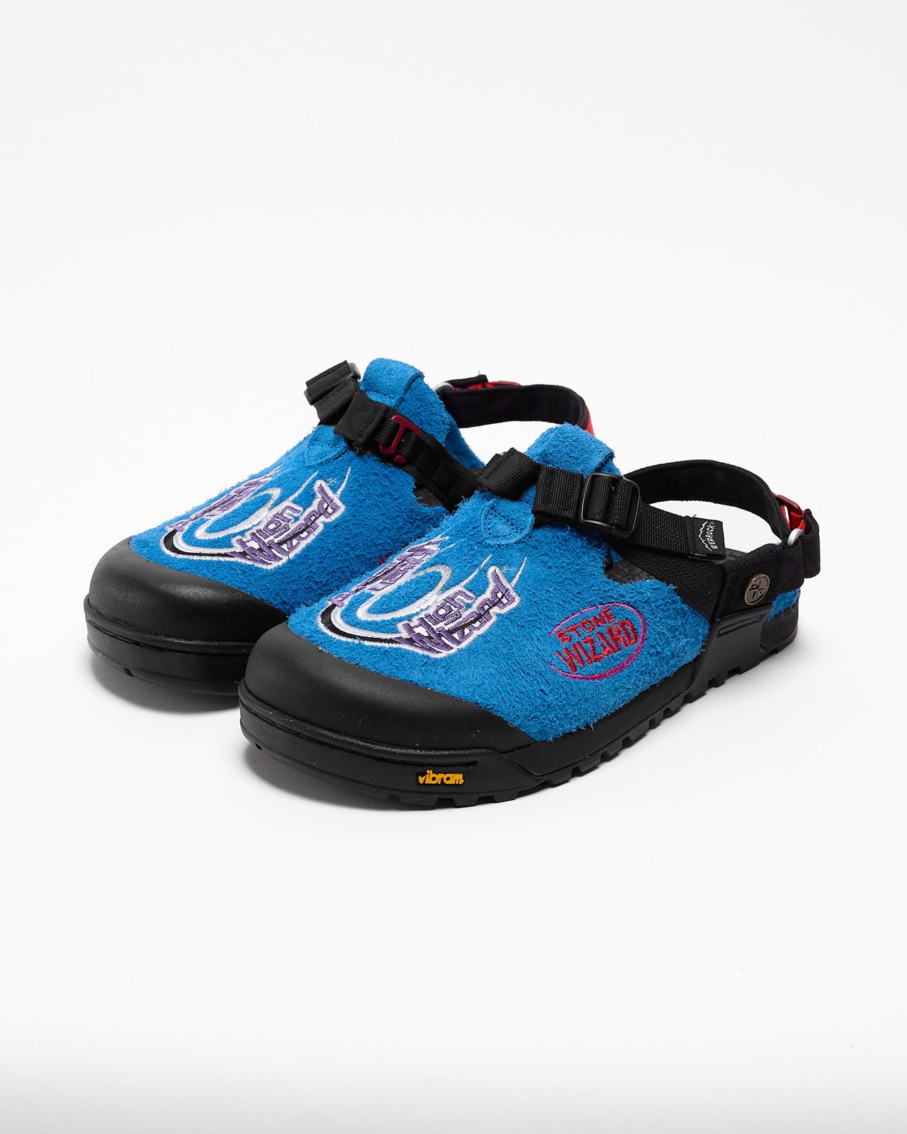 Stone Wizard Clogs in Cyber Blue