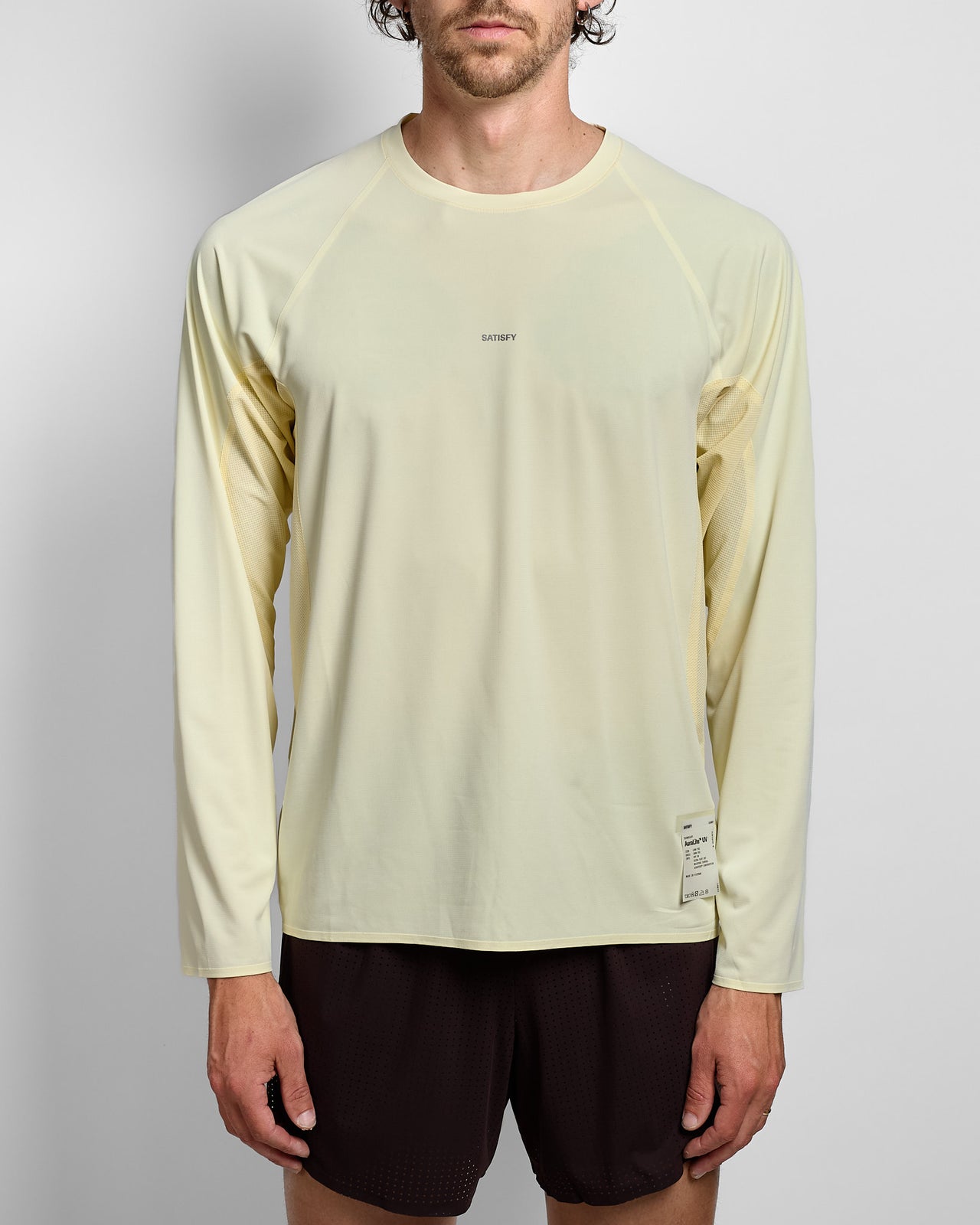 AuraLite™ UV Long Tee in Transparent Yellow