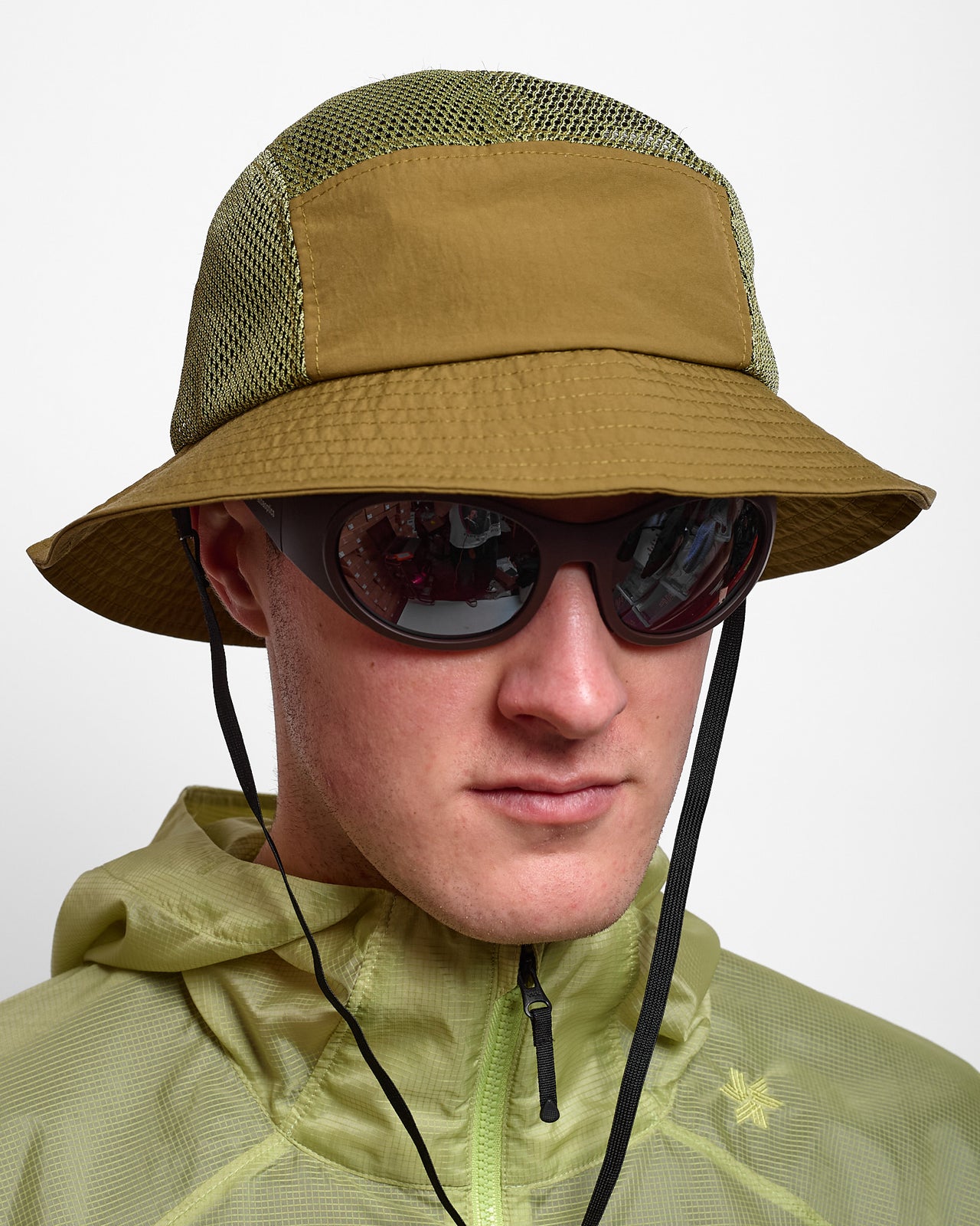 Tonalith Mesh Hat in Usuyanagi