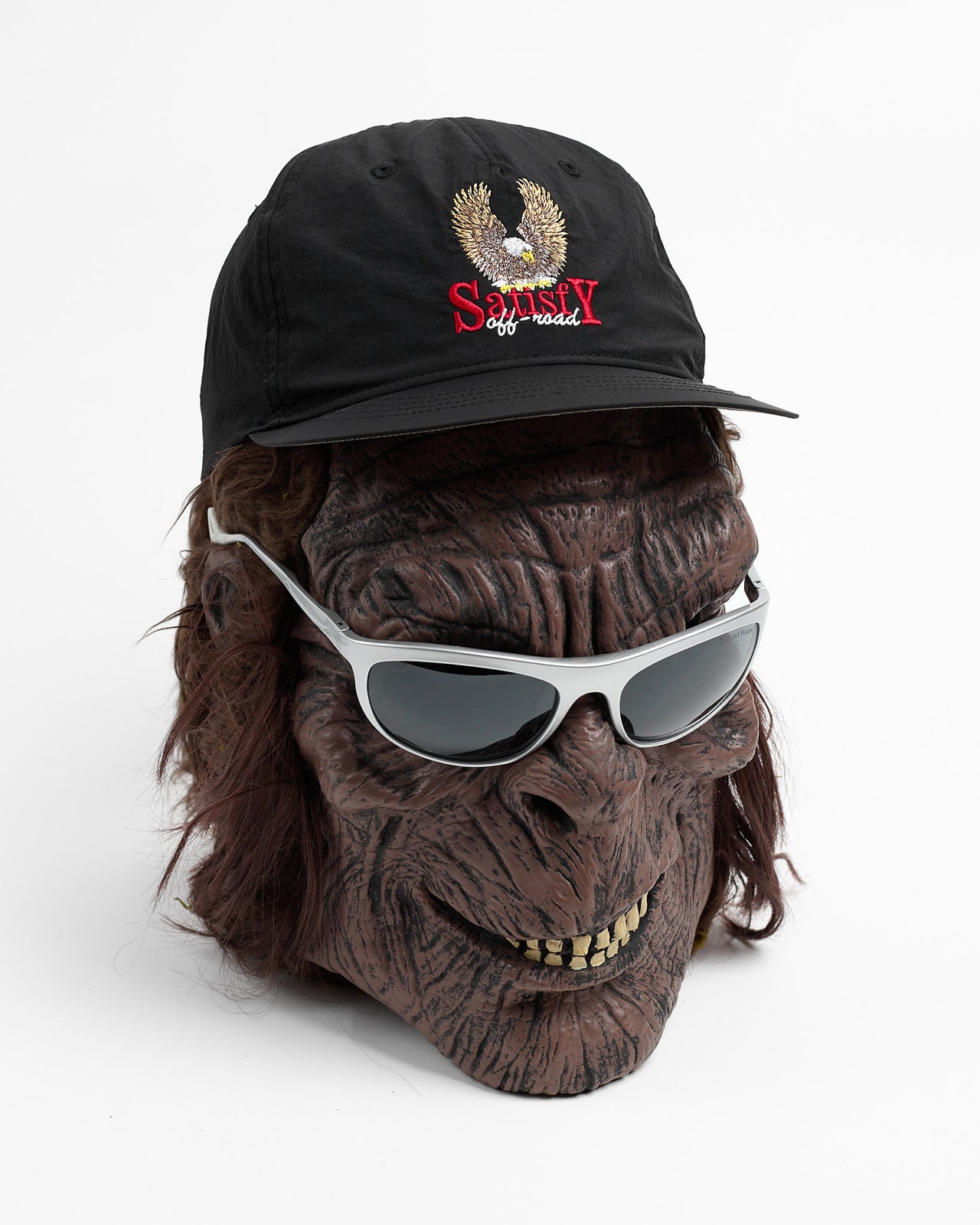 FliteSilk 5 Panel Pinch Cap in Black
