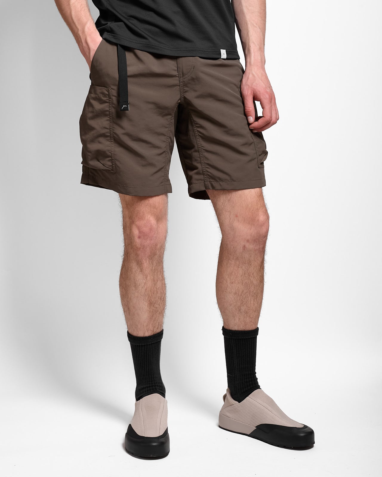 Multi Pocket Shorts in Khaki