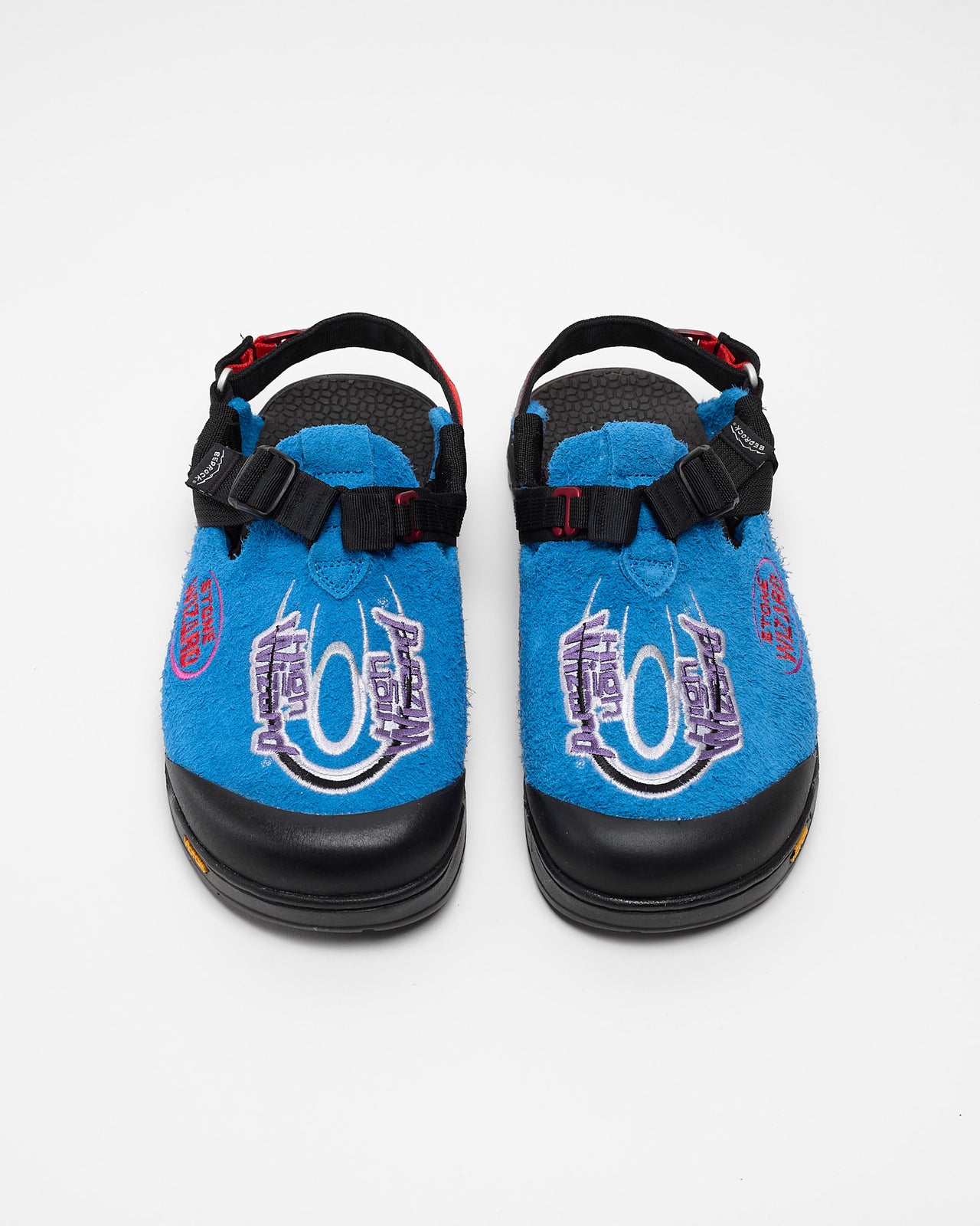 Stone Wizard Clogs in Cyber Blue