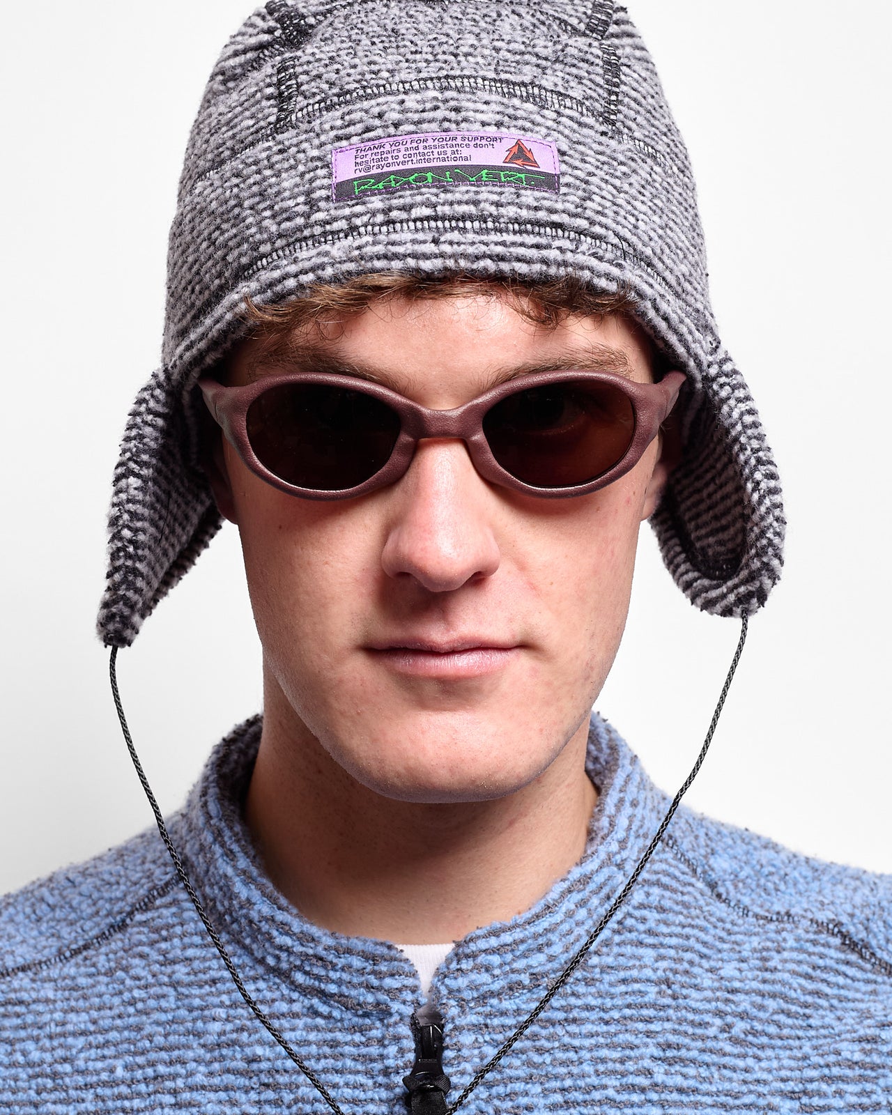 Wormholes Sunglasses in Gadus Brown