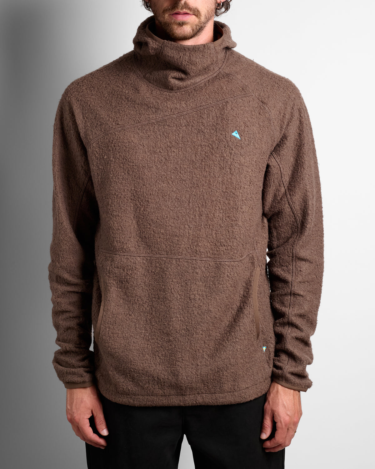 Gimle Hoodie M's in Slate Brown