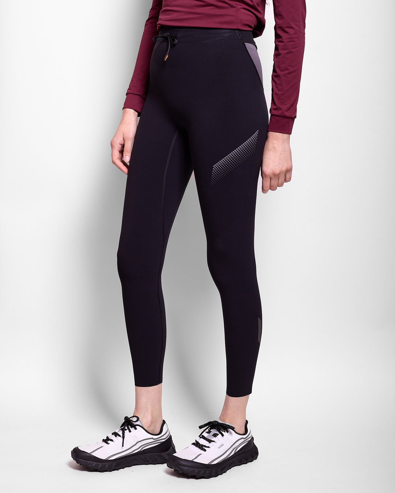 W's Cargo Tights Black/Nine Iron Grey