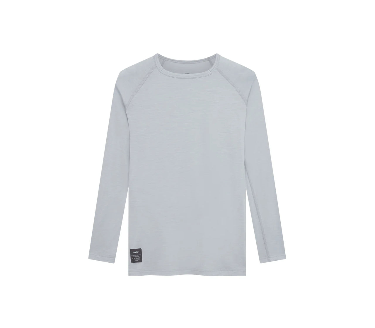 W's L/S Merino & Silk Base Layer in Grey