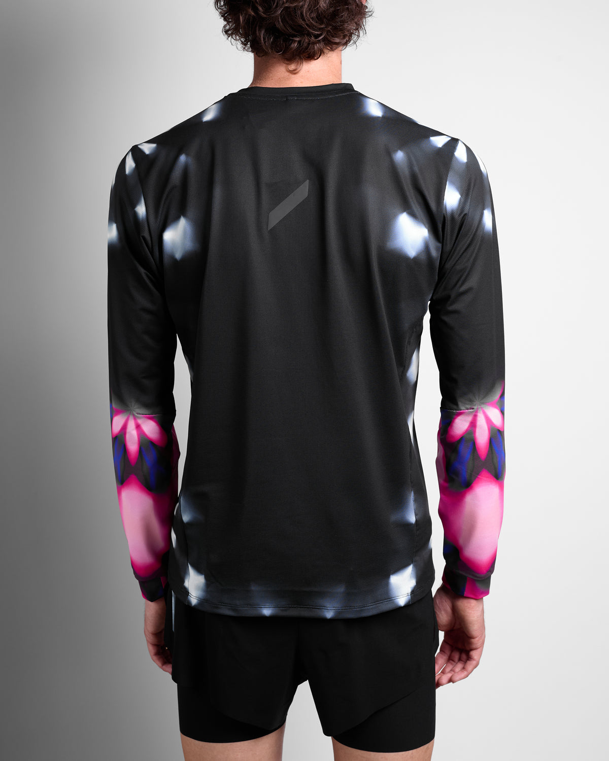 LS Printed Tech T in Black/Magenta