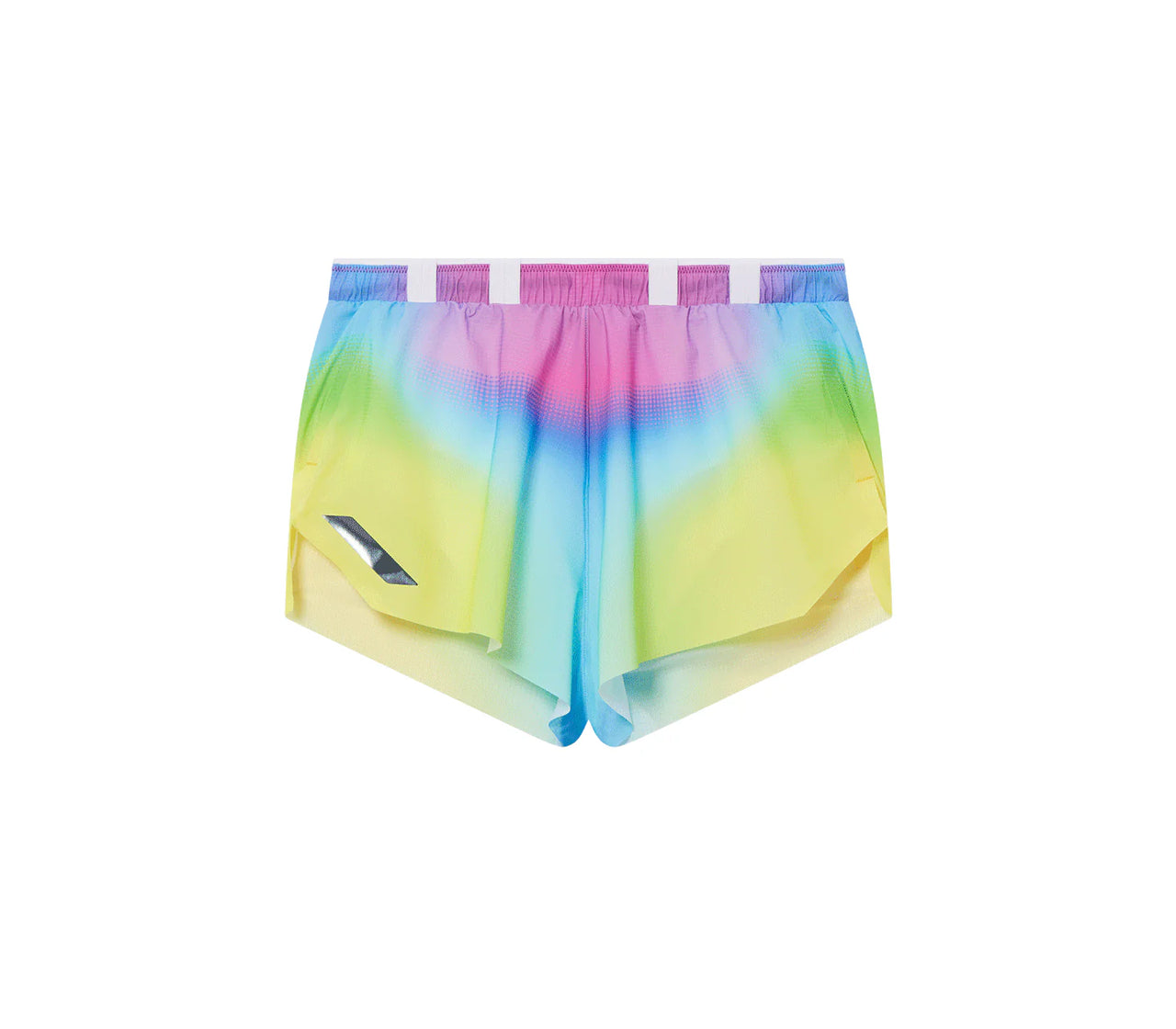 W's Marathon Shorts in Summer Rainbow Black Dot