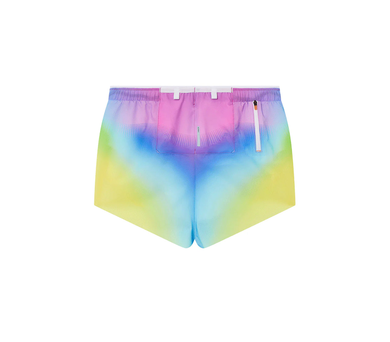 W's Marathon Shorts in Summer Rainbow Black Dot