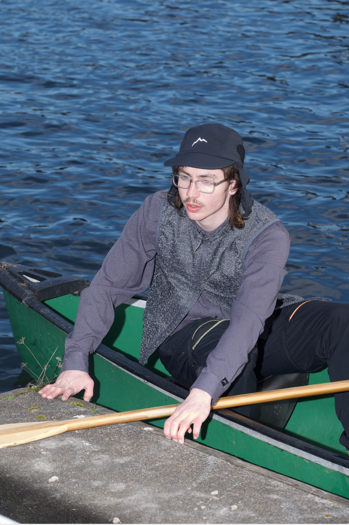 Reflect Wind Vest in Dark Grey