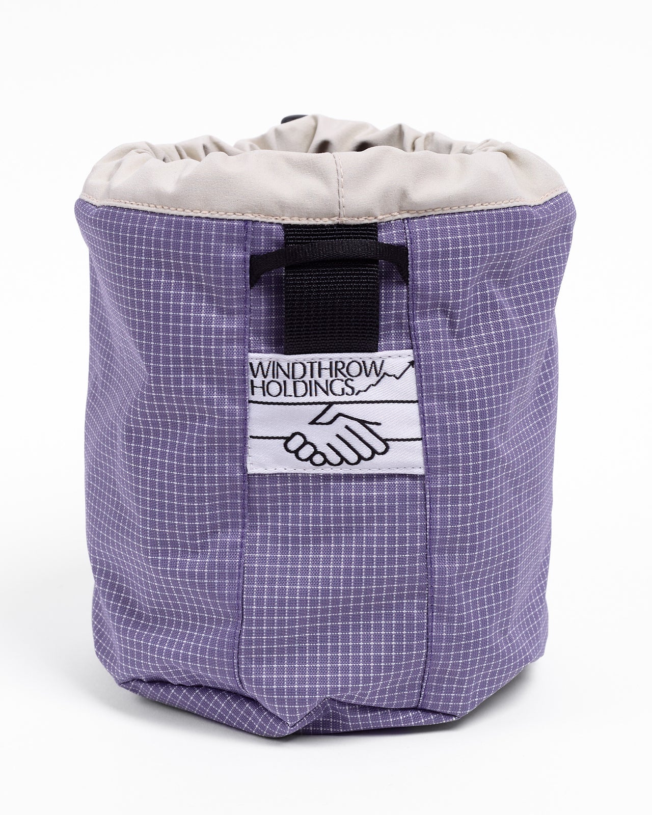 Karl Tolgu Chalk Bag in WT Purple Grid