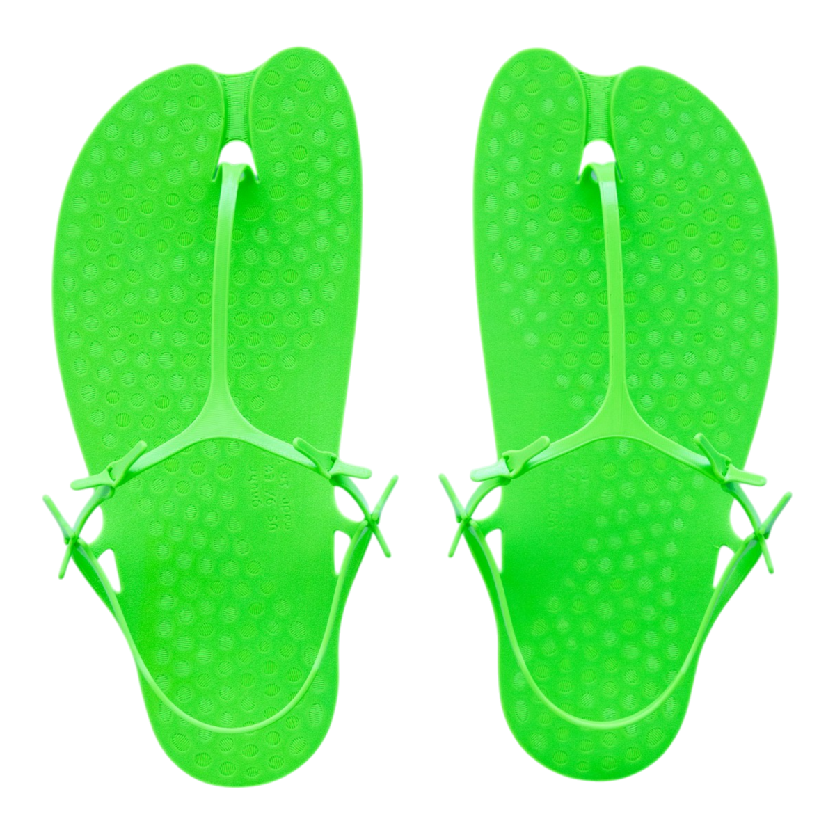 Footprint Camp Sandals in Glow in the Dark
