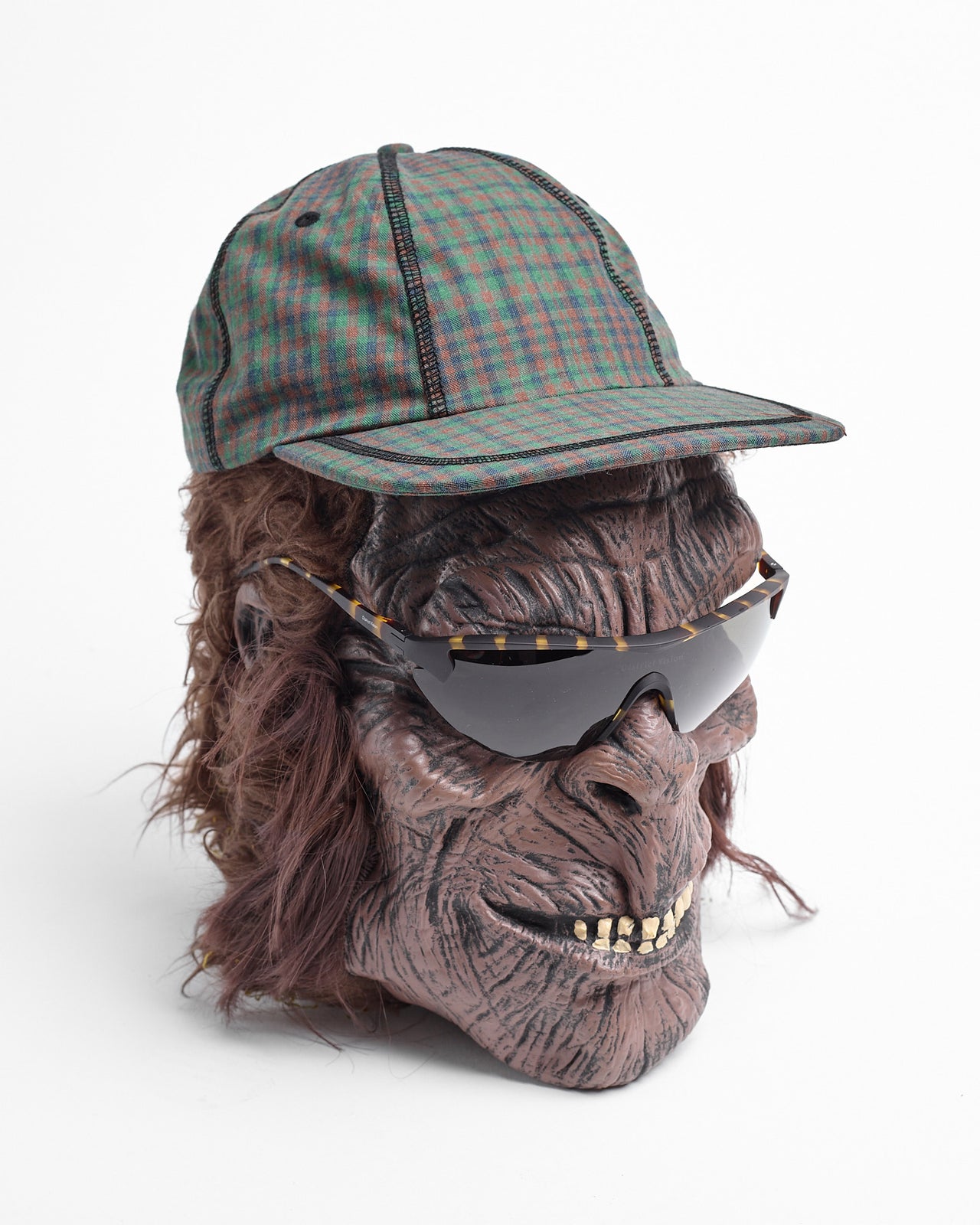 Twisted 6 Panel Hat in Forest/Brown/Black
