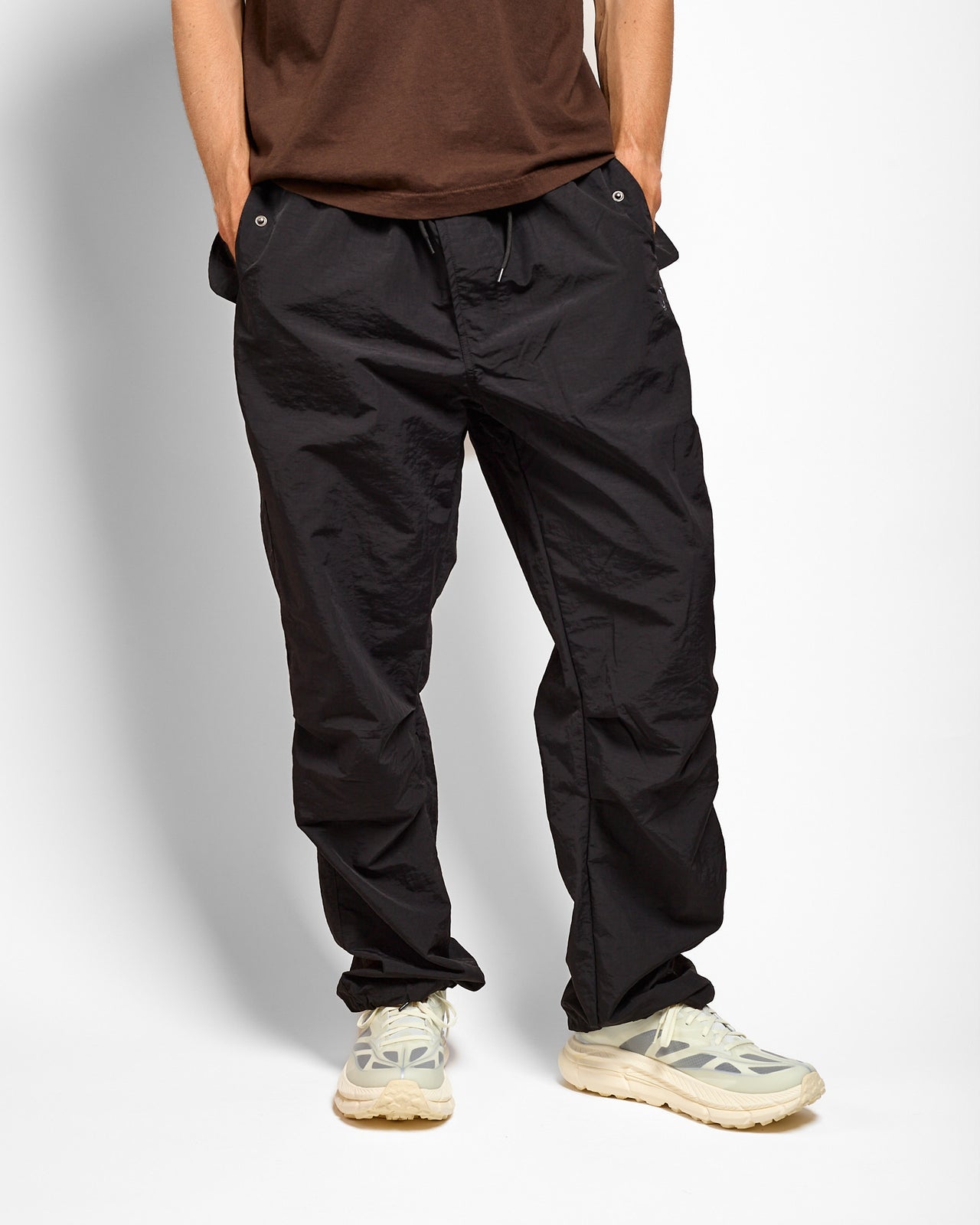 Military Over Pant in Black