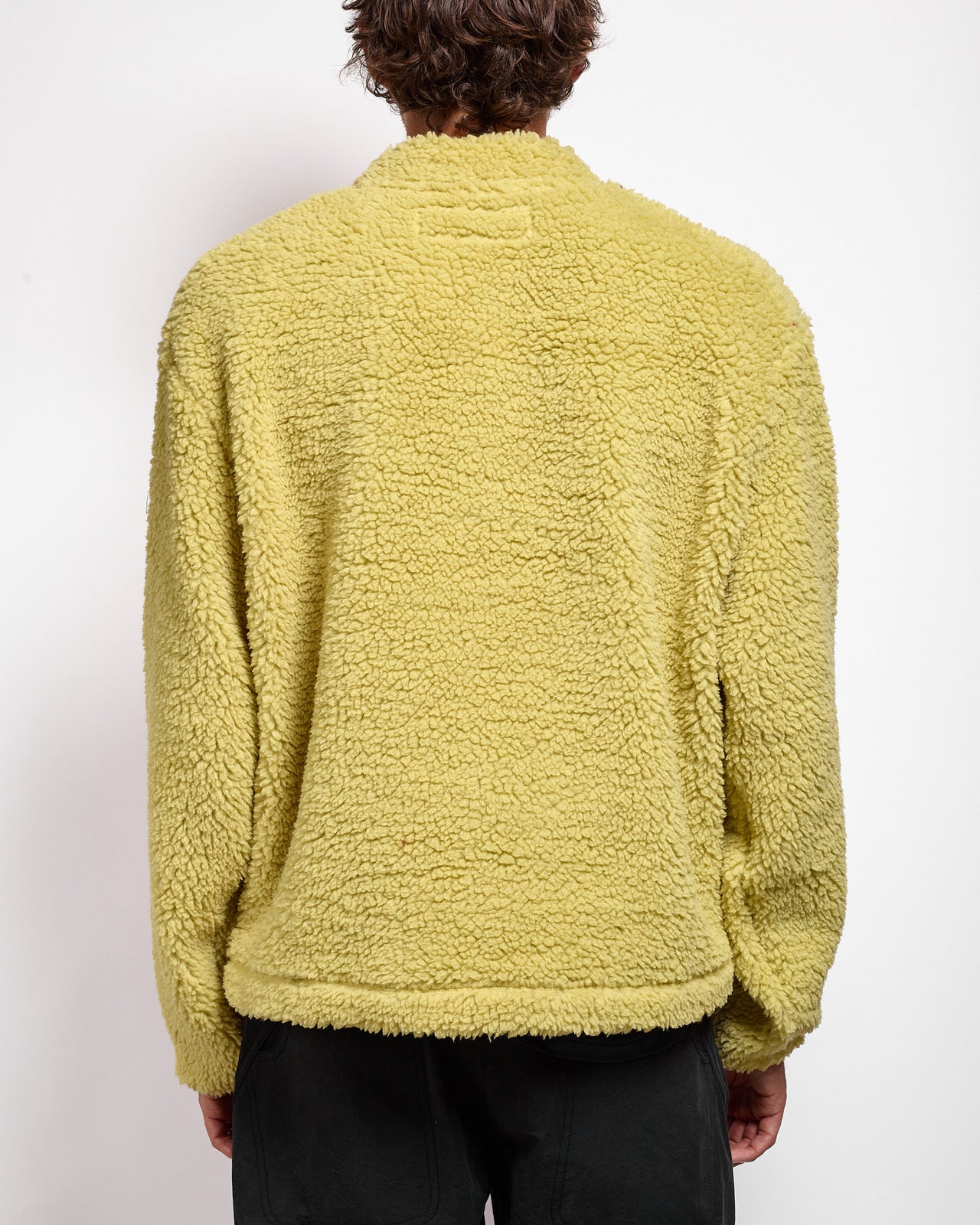 V-Smock Fleece in Lichen