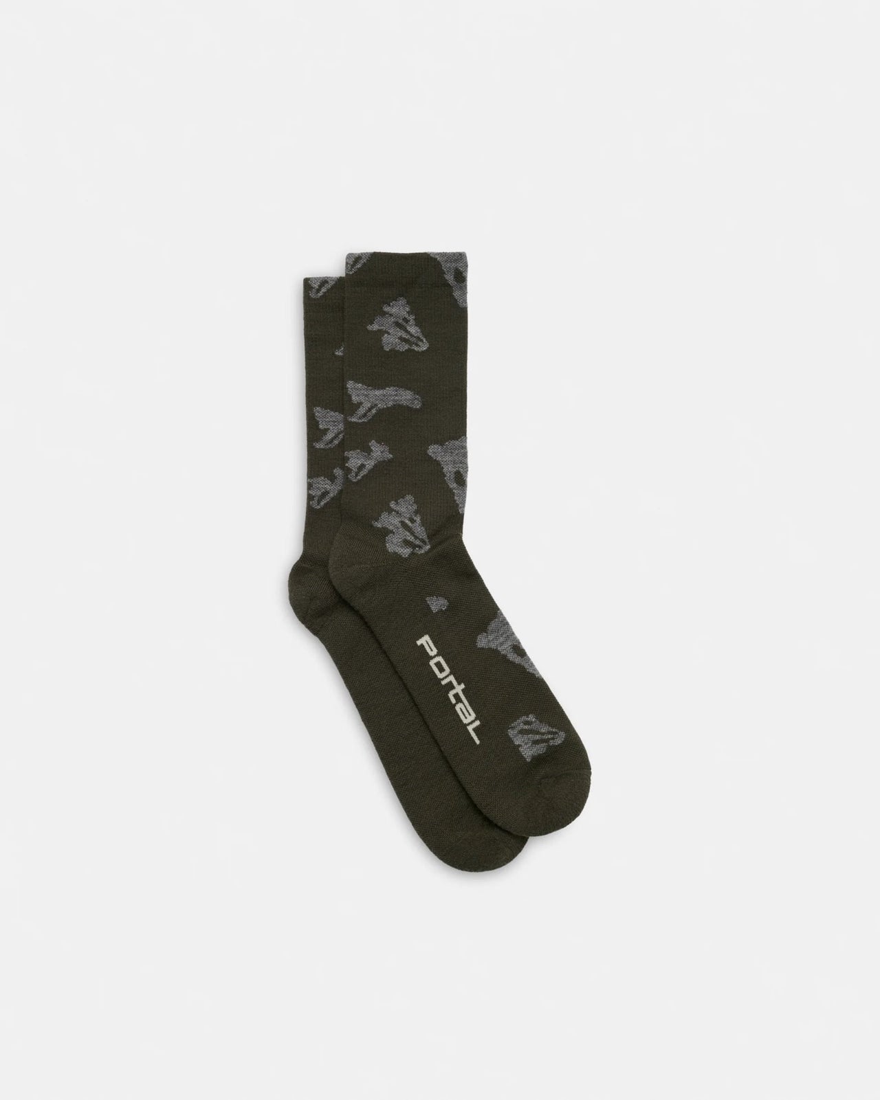 Ritual Merino Sock in Dark Olive