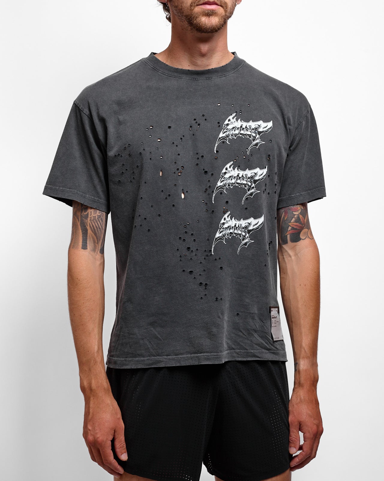 MothTech™ T-Shirt in Aged Black