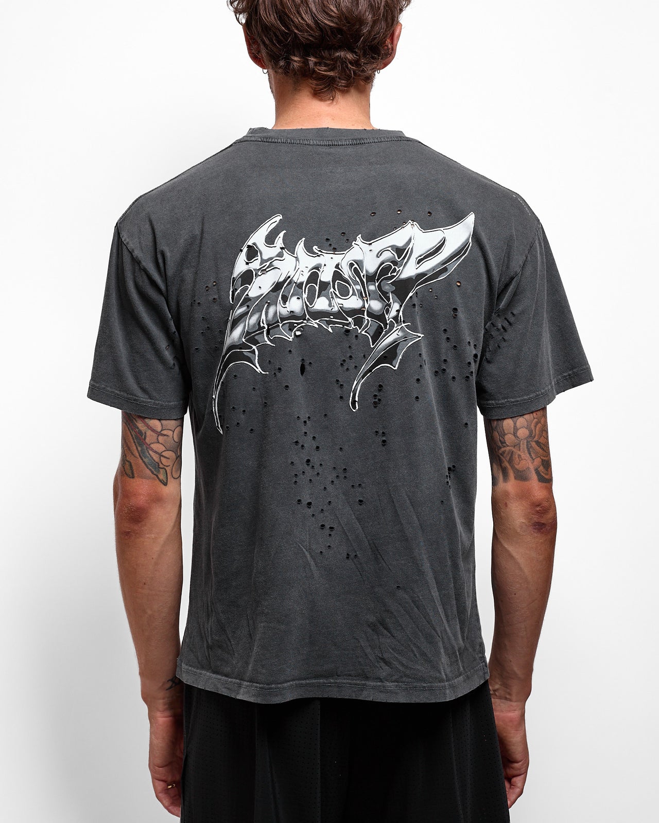 MothTech™ T-Shirt in Aged Black