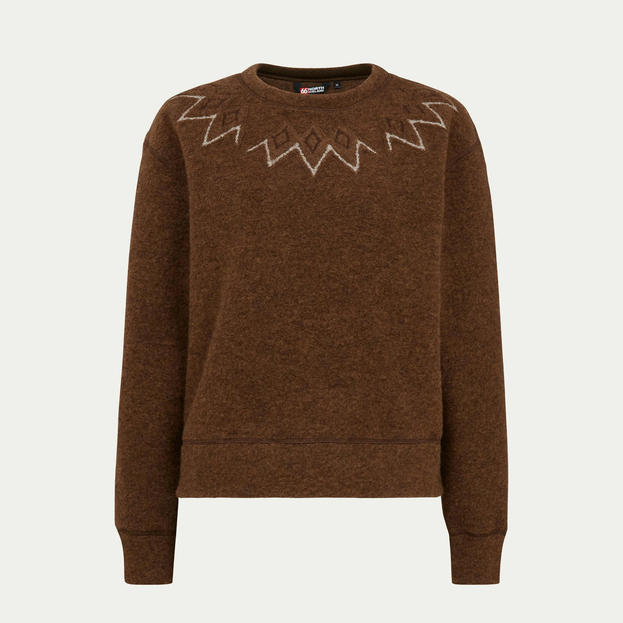 W's Kaldi Wool Crewneck in Moorit